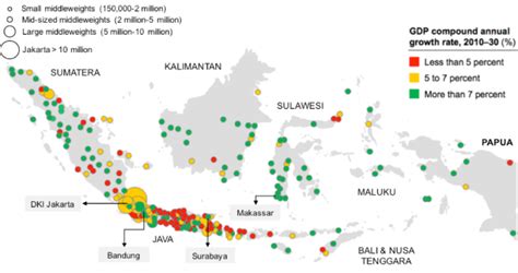 List of Indonesian cities by population information.